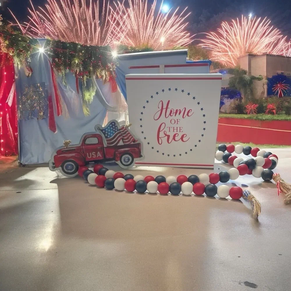 4th‎ OF JULY HOME DECOR, 3 PIECE SET